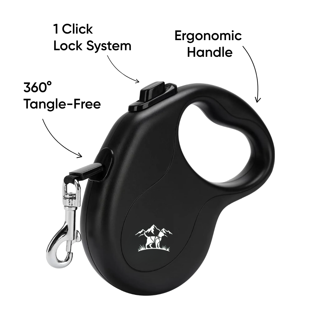 WanderLeash™ Anti-Slip Handle, One-Hand Brake Retractable Cat Leash