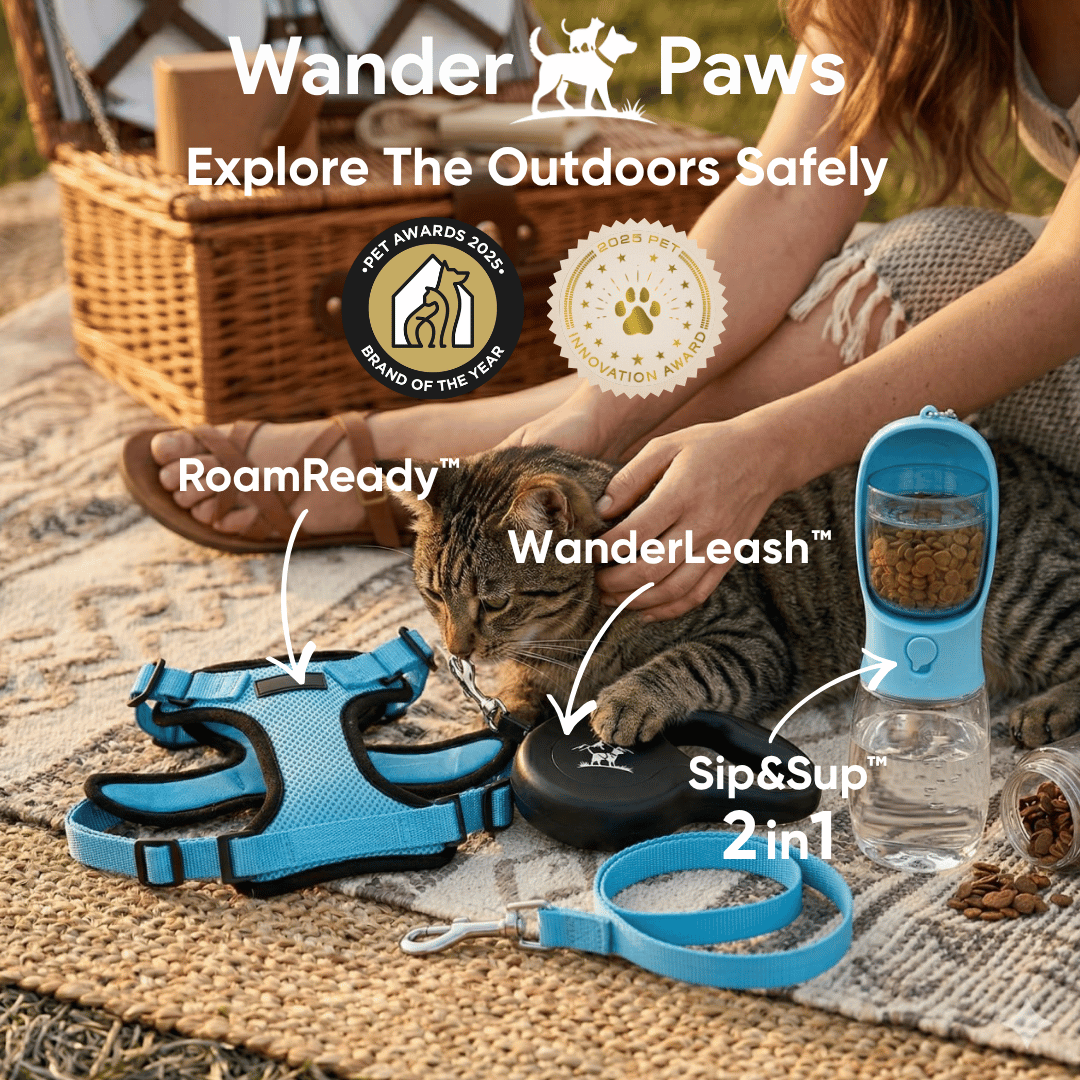 RoamReady™ Escape-Proof Cat Harness + Leash