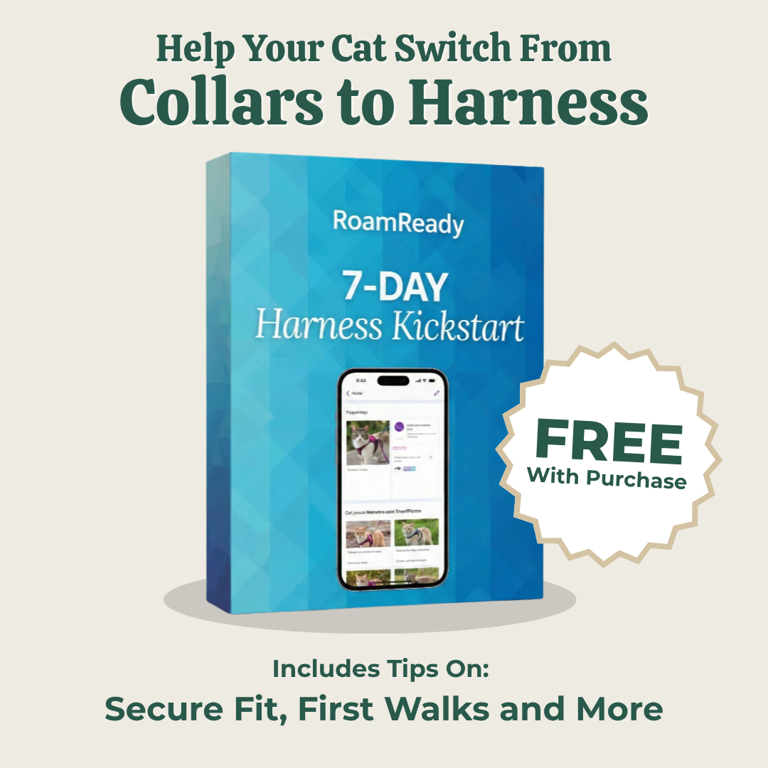 RoamReady™ Escape-Proof Cat Harness + Leash