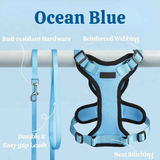 RoamReady™ Escape-Proof Cat Harness + Leash